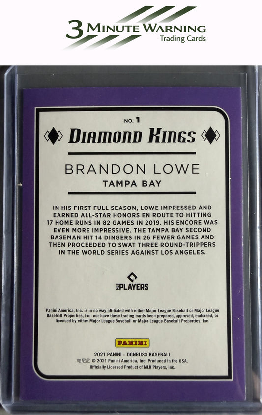 2021 Donruss #1 Brandon Lowe