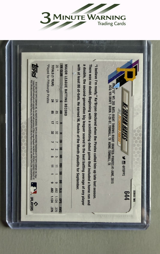 2021 Topps #644 Ke'Bryan Hayes