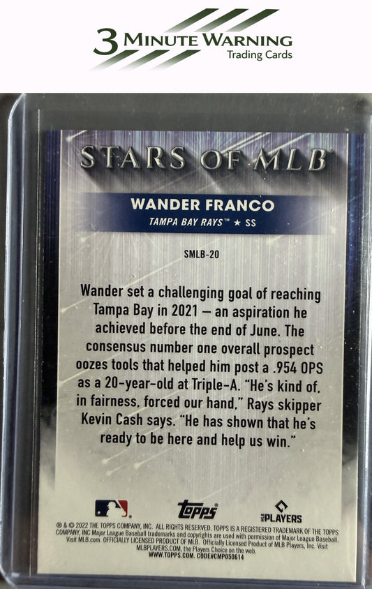 2022 Topps #SMLB-20 Wander Franco Stars of MLB
