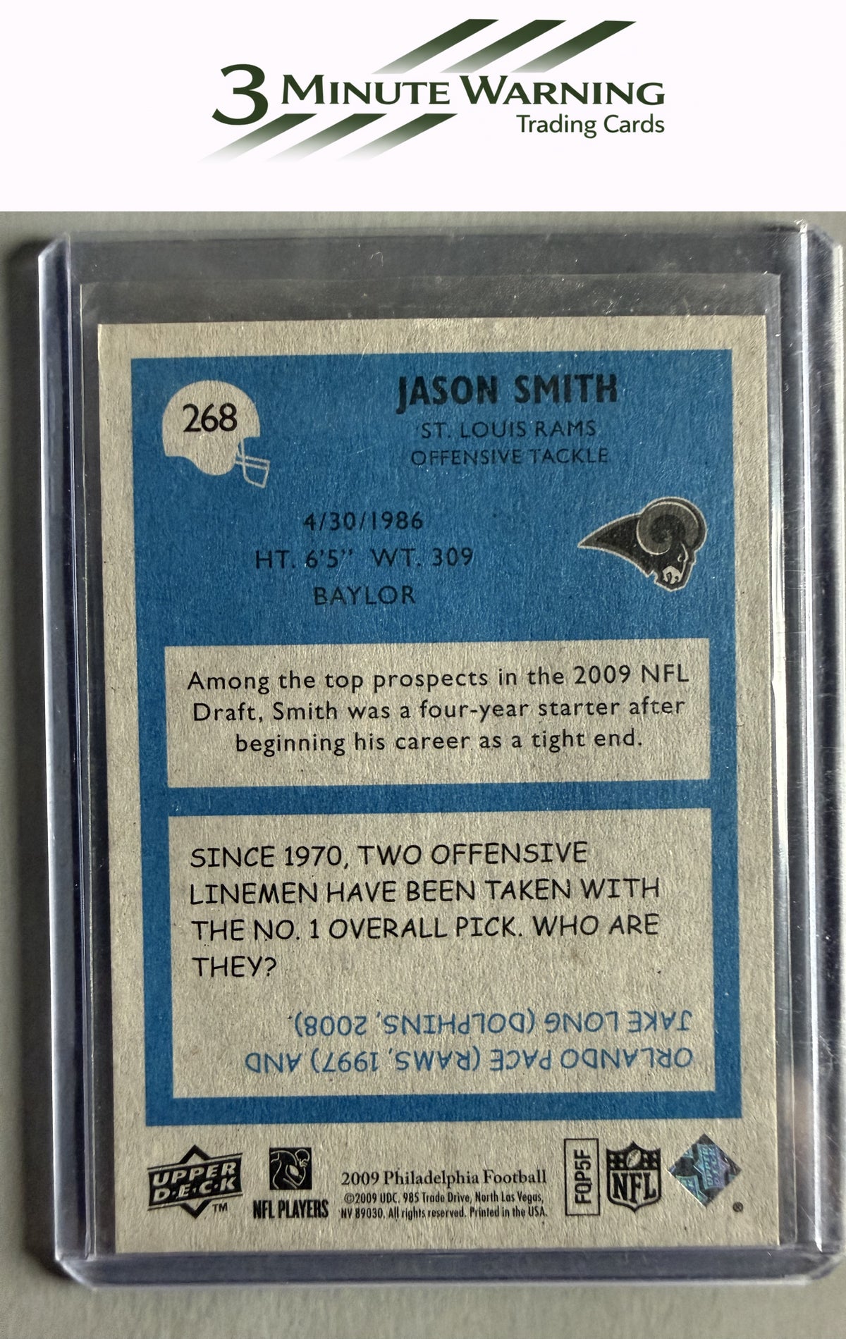 2009 Philadelphia #268 Jason Smith