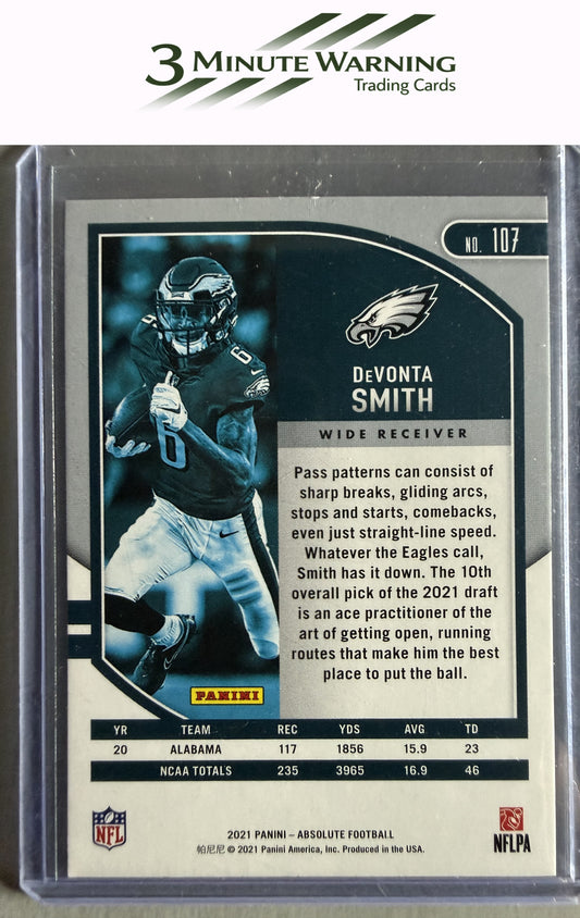2021 Panini Absolute #107 DeVonta Smith Retail