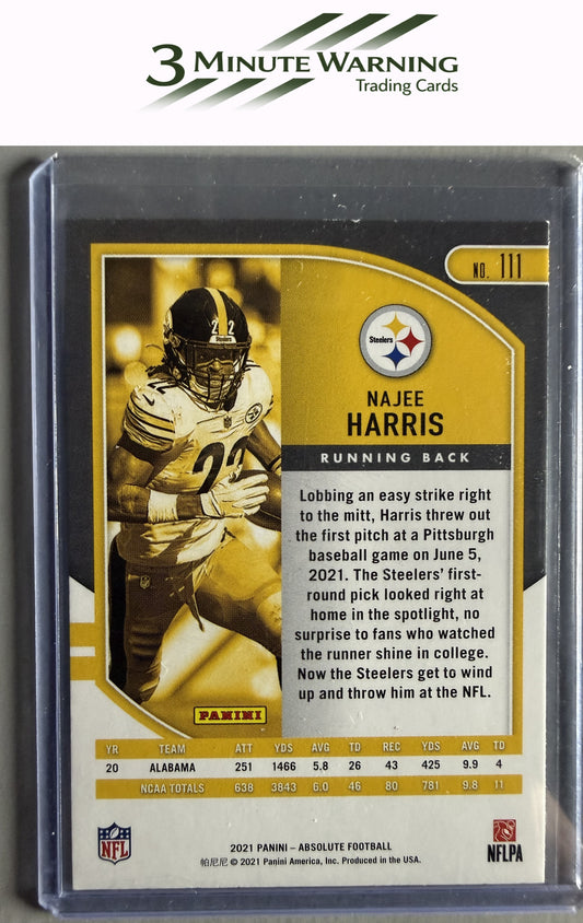 2021 Panini Absolute #111 Najee Harris Retail