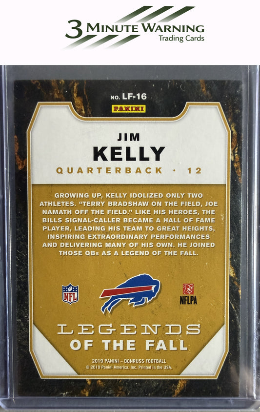 2019 Donruss #LF-16 Jim Kelly Legends of the Fall