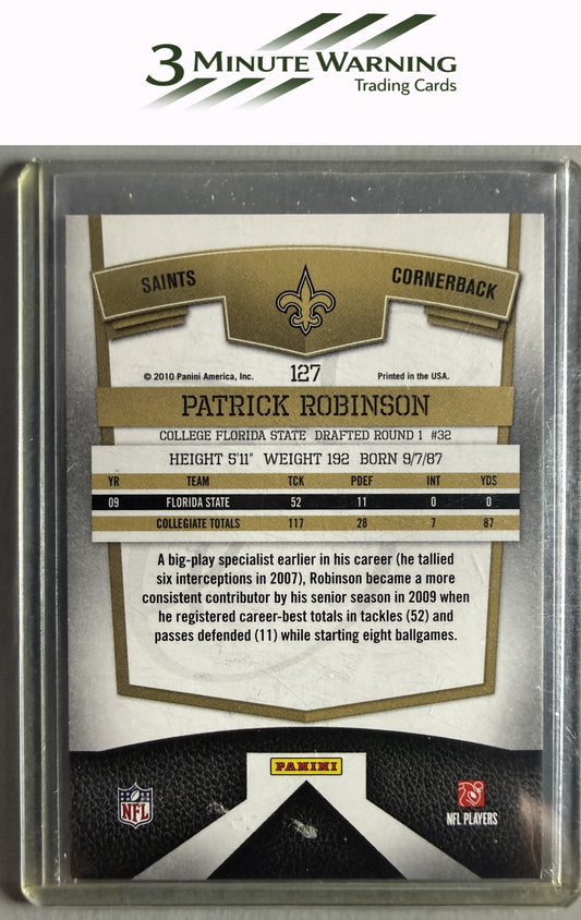 2010 Donruss Elite #127 Patrick Robinson #/999