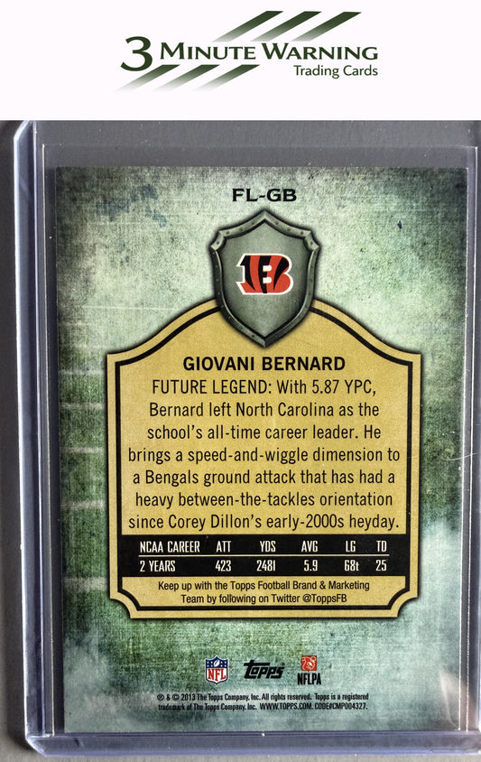 2013 Topps #FL-GB Giovani Bernard Future Legends