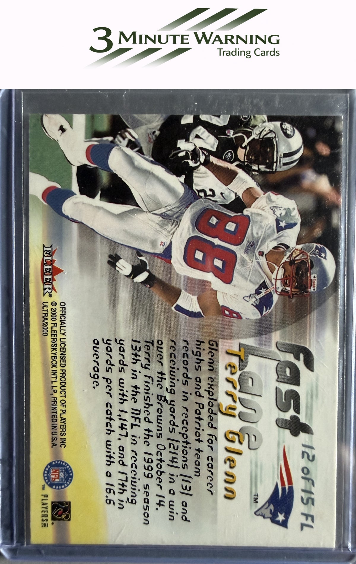 2000 Ultra #12 FL Terry Glenn Fast Lane