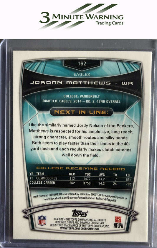 2014 Bowman Chrome #162 Jordan Matthews