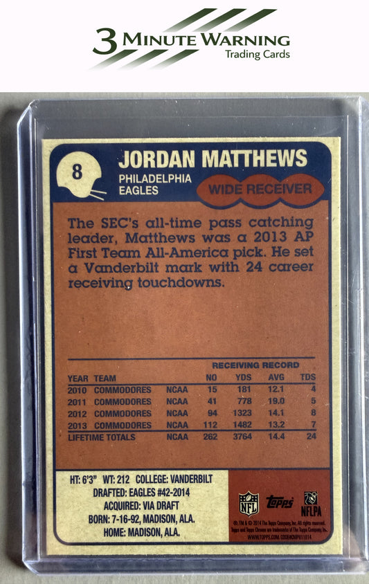 2014 Topps Chrome #8 Jordan Matthews 1985 Topps