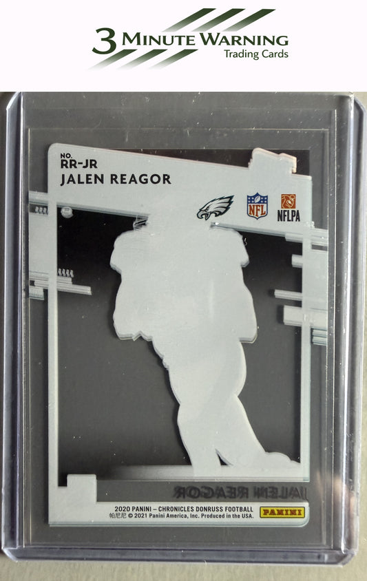 2020 Panini Chronicles #RR-JR Jalen Reagor Clearly Donruss Rated Rookies