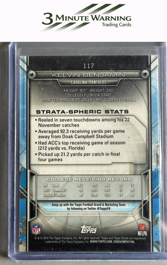 2014 Topps Strata #117 Kelvin Benjamin Retail