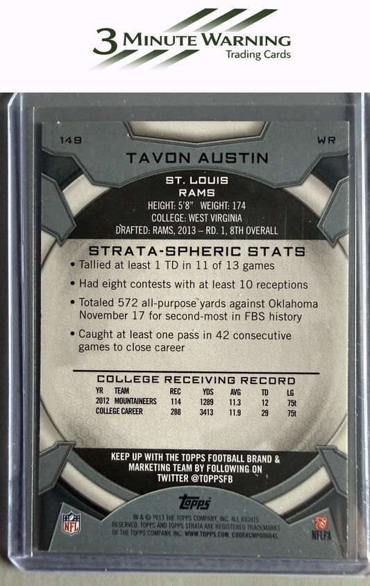 2013 Topps Strata #149 Tavon Austin Retail