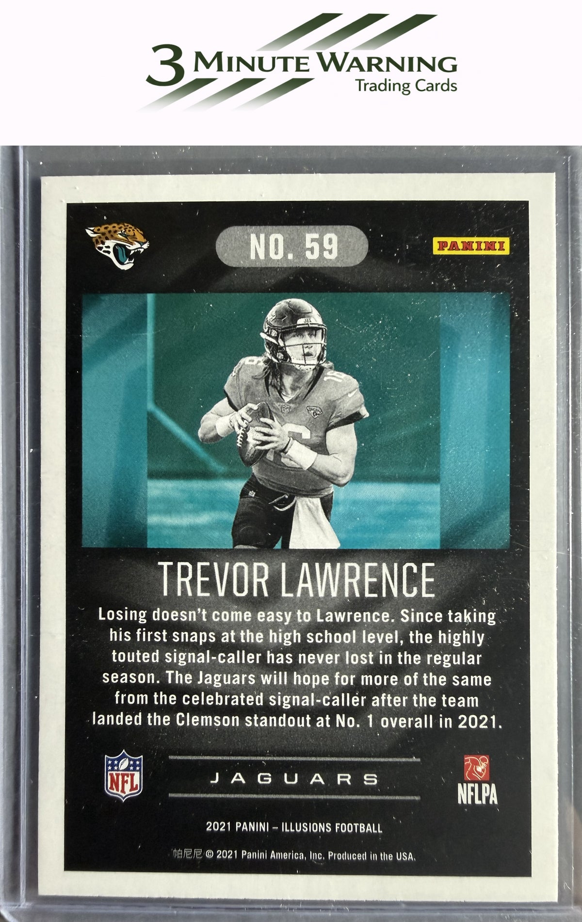 2021 Panini Illusions #59 Trevor Lawrence