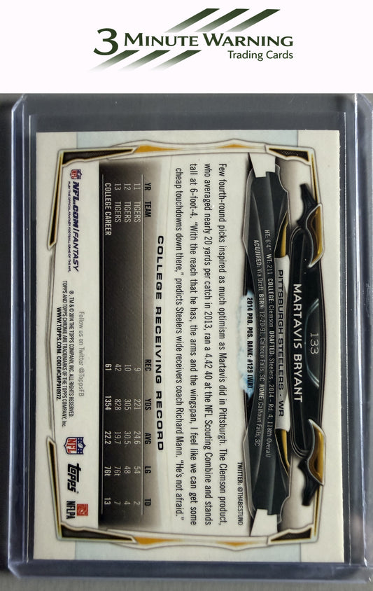 2014 Topps Chrome #133 Martavis Bryant