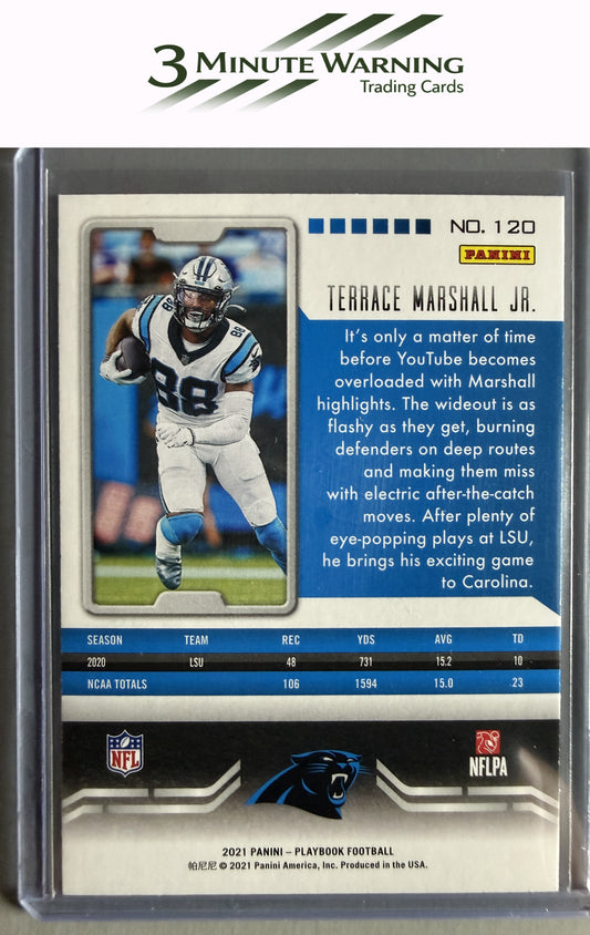 2021 Panini Contenders #120 Terrace Marshall Jr.