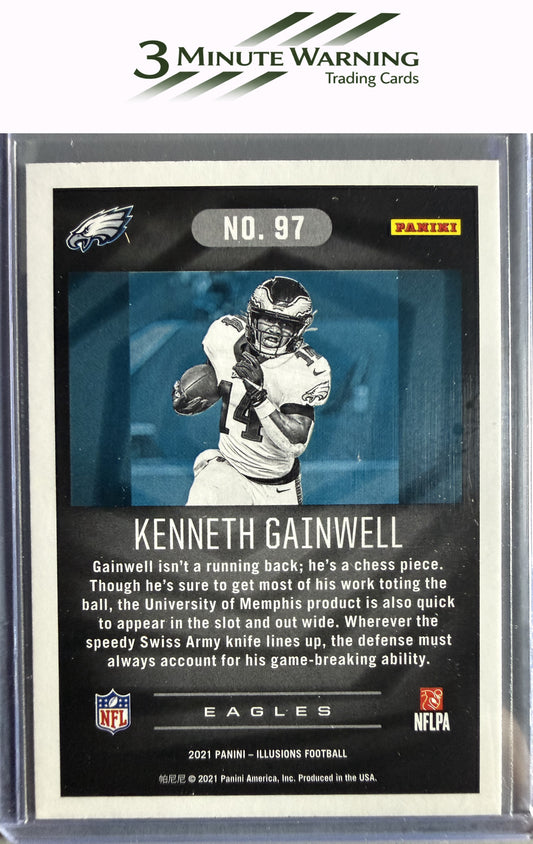 2021 Panini Illusions #97 Kenneth Gainwell