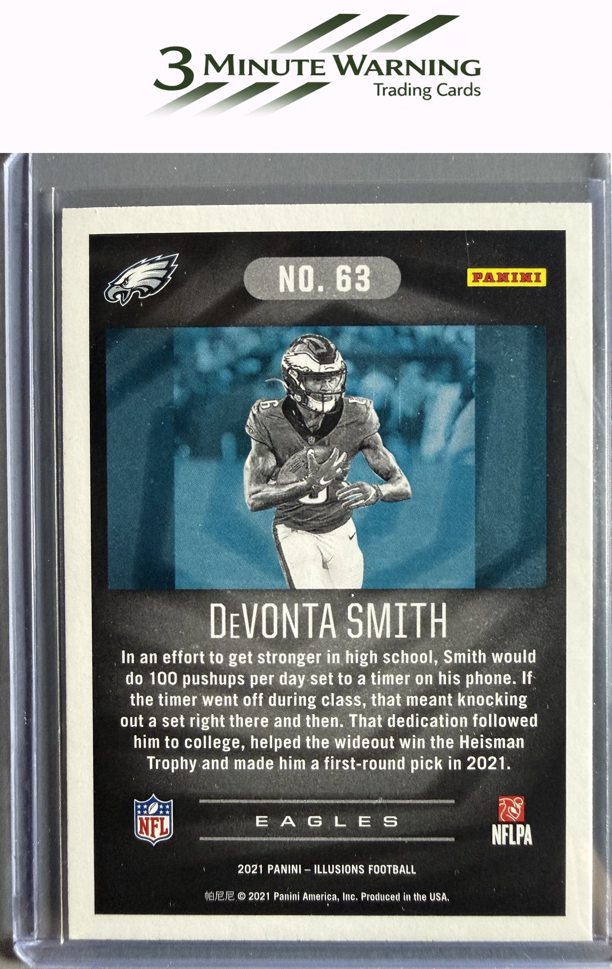 2021 Panini Illusions #63 DeVonta Smith