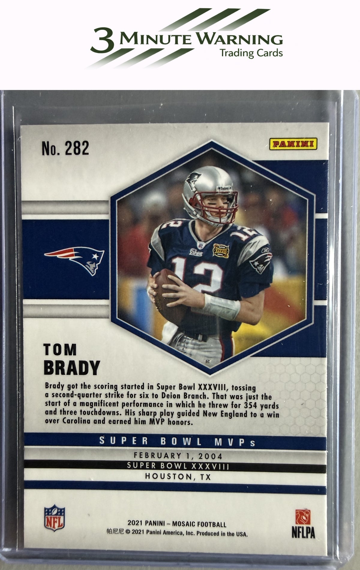 2021 Panini Mosaic #282 Tom Brady