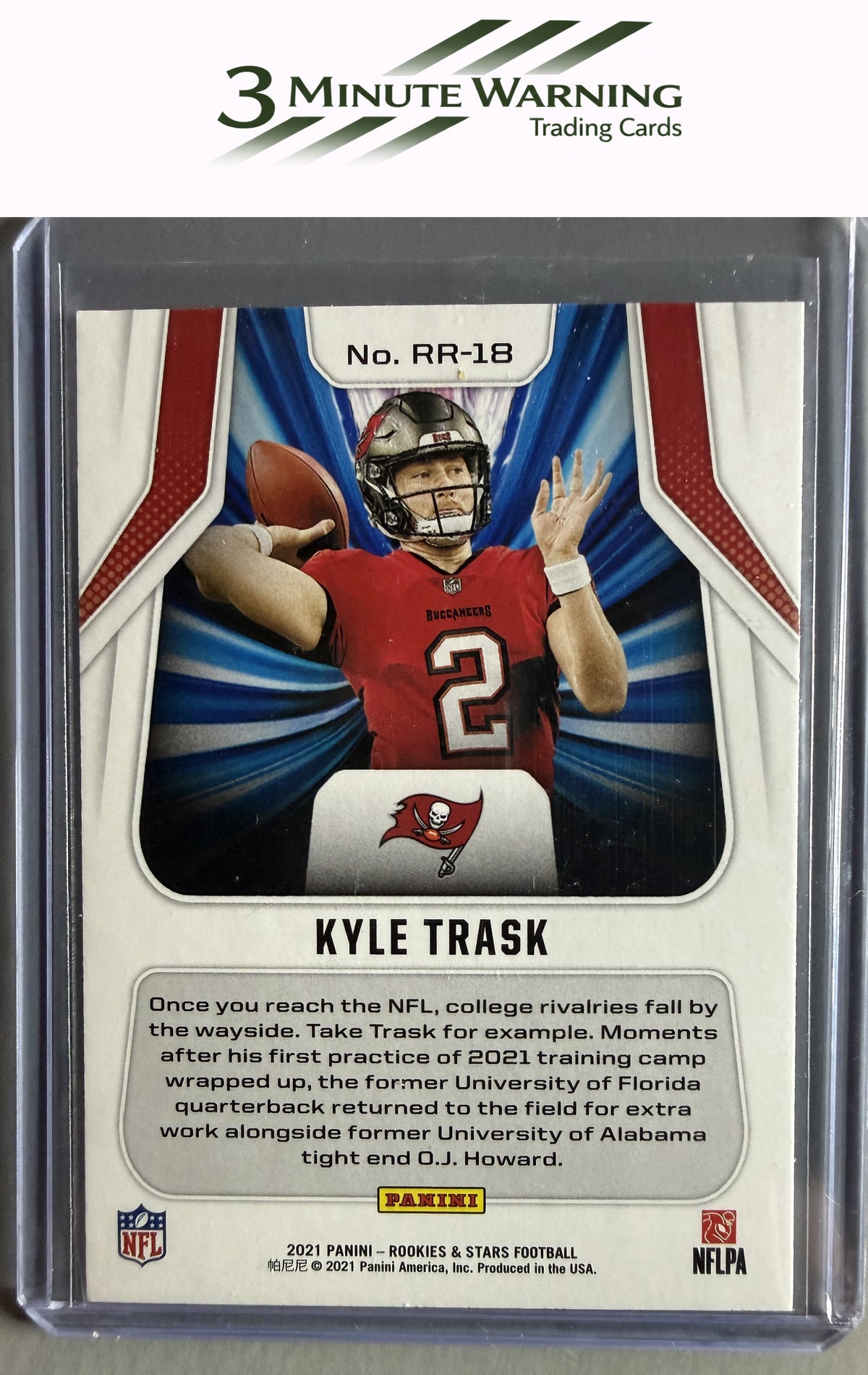 2021 Panini Rookies & Stars #RR-18 Kyle Trask Rookie Rush