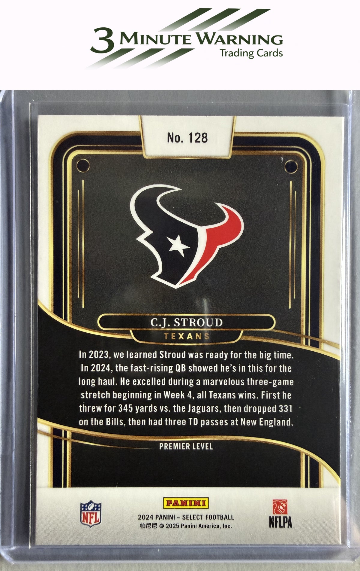 2024 Panini Select #128 C.J. Stroud
