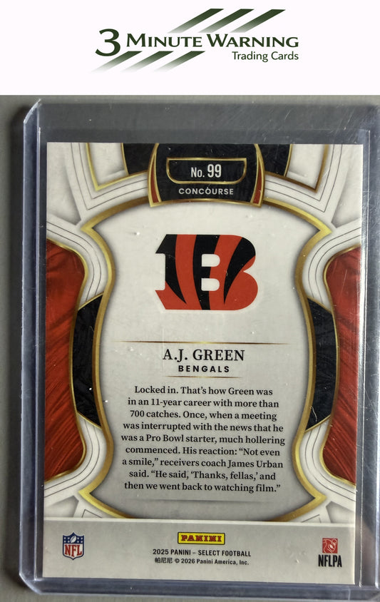 2025 Panini Select #99 A.J. Green