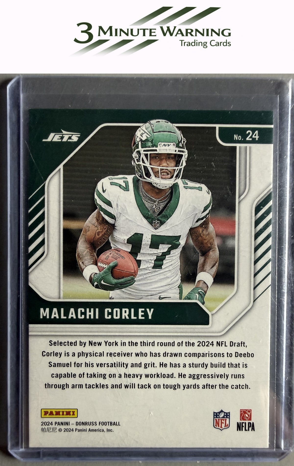 2024 Donruss #24 Malachi Corley Elite Series Rookies