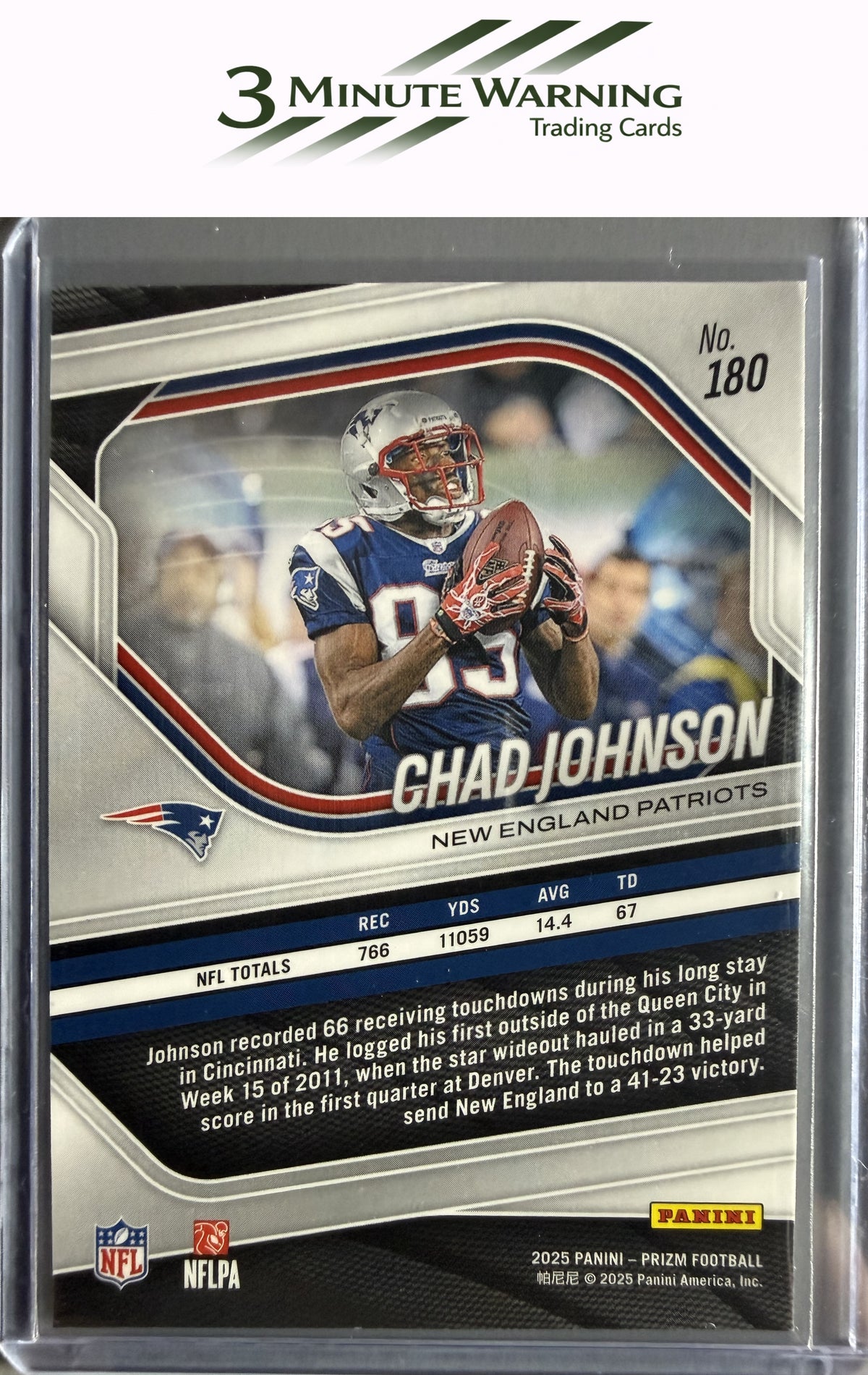 2025 Panini Prizm #180 Chad Johnson