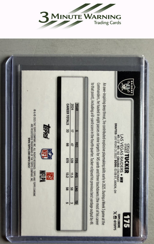2025 Topps Chrome #175 Tre Tucker