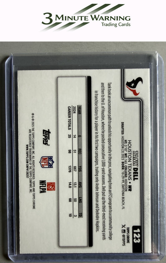 2025 Topps Chrome #123 Tank Dell