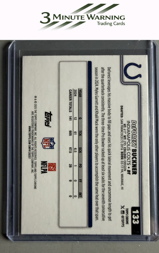 2025 Topps Chrome #133 DeForest Buckner Magenta /250