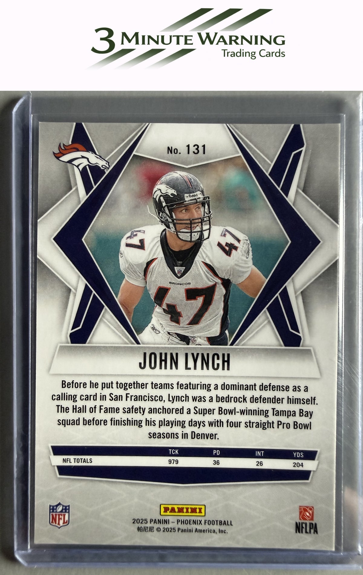 2025 Panini Phoenix #131 John Lynch