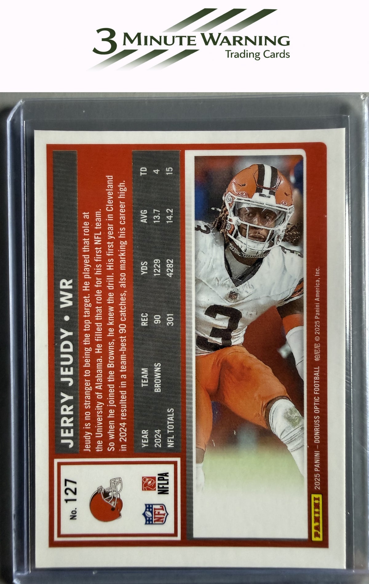 2025 Donruss Optic #127 Jerry Jeudy