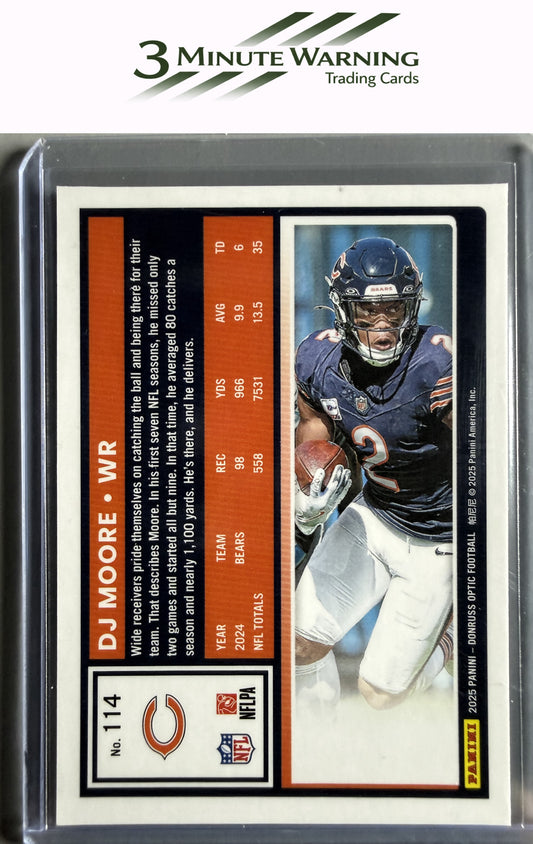 2025 Donruss Optic #114 DJ Moore