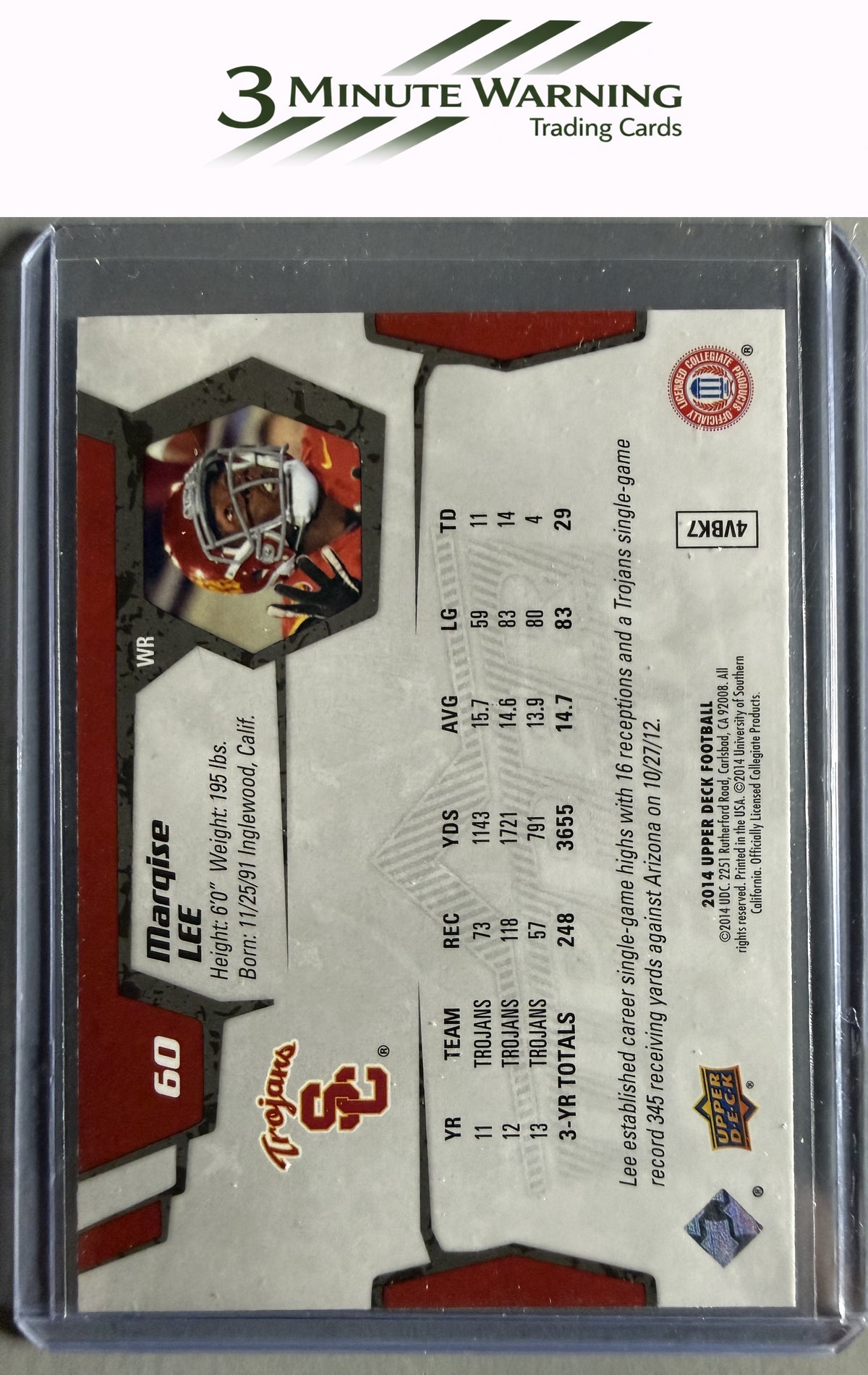 2014 Upper Deck #60 Marqise Lee