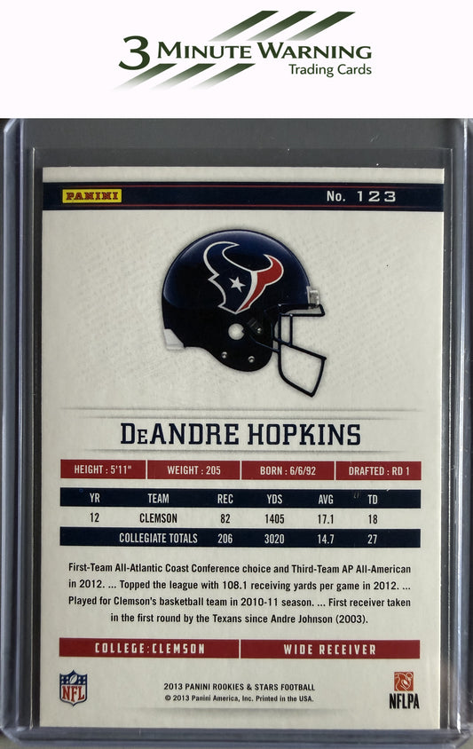 2013 Panini Rookies & Stars #123 DeAndre Hopkins