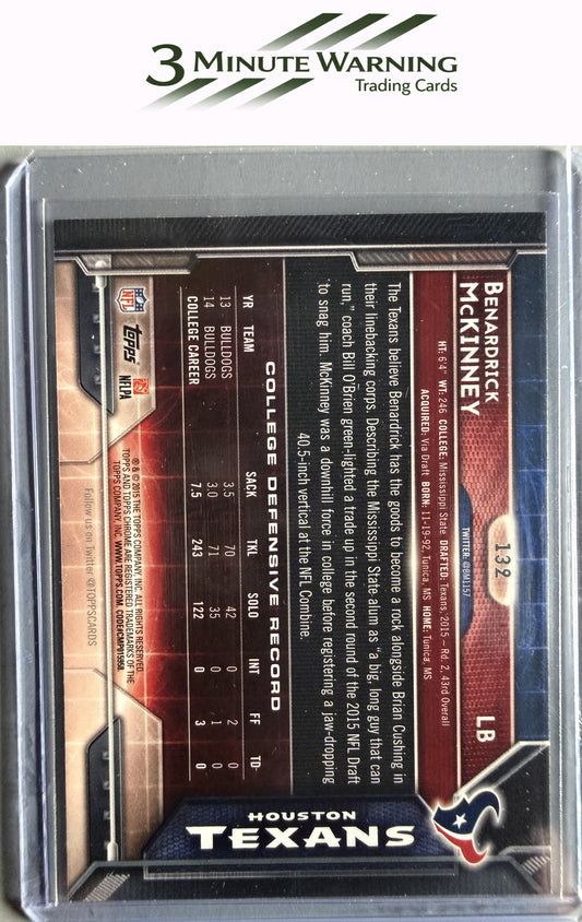 2015 Topps Chrome #132 Benardrick McKinney Xfractors