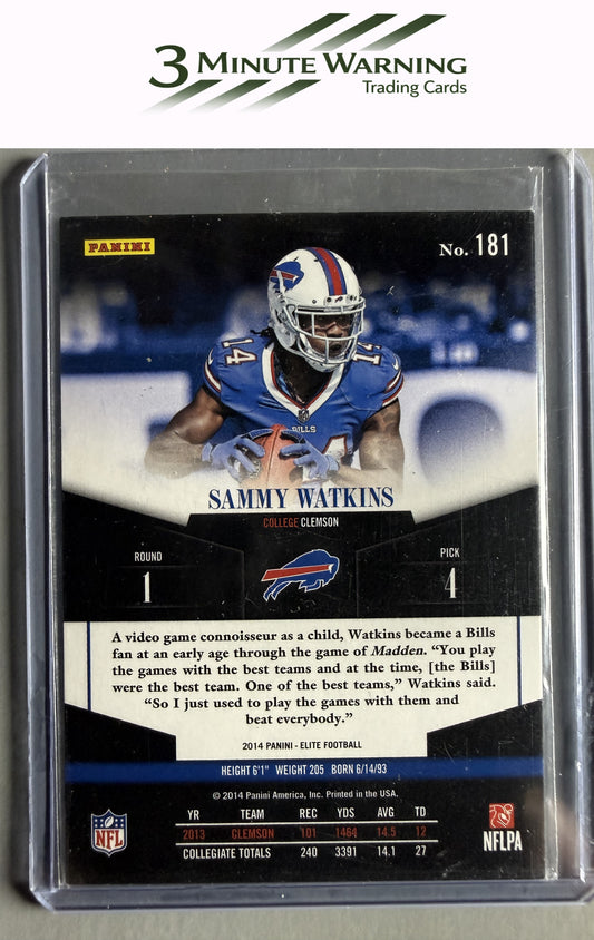 2014 Panini Elite #181 Sammy Watkins #/499