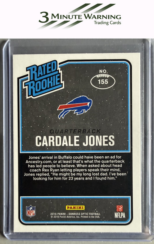 2016 Donruss Optic #155 Cardale Jones Purple