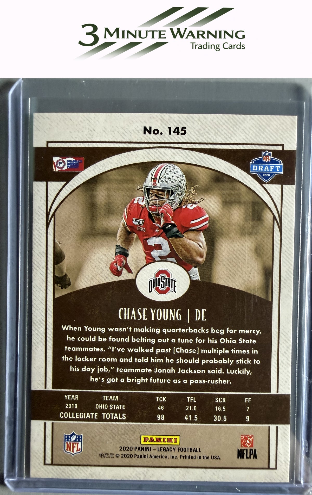 2020 Panini Legacy #145 Chase Young