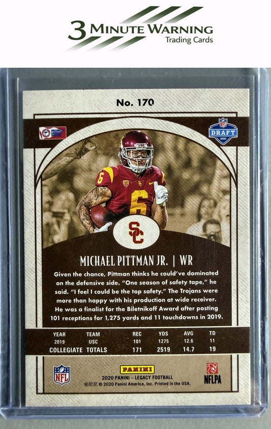 2020 Panini Legacy #170 Michael Pittman Jr.