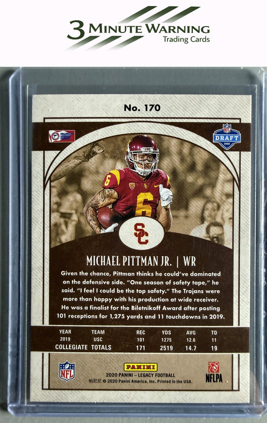 2020 Panini Legacy #170 Michael Pittman Jr.