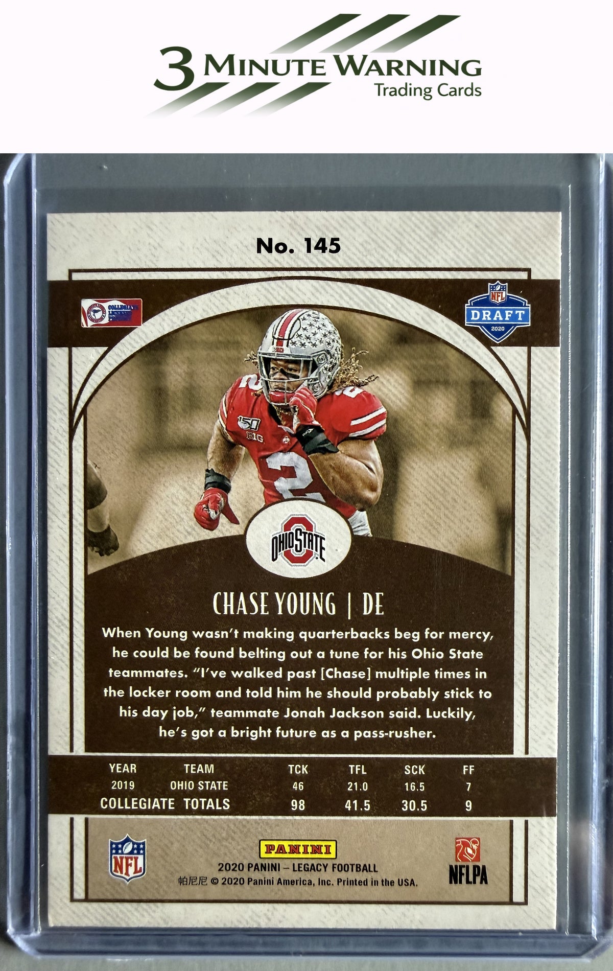 2020 Panini Legacy #145 Chase Young