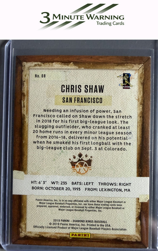 2019 Panini Diamond Kings #68 Chris Shaw