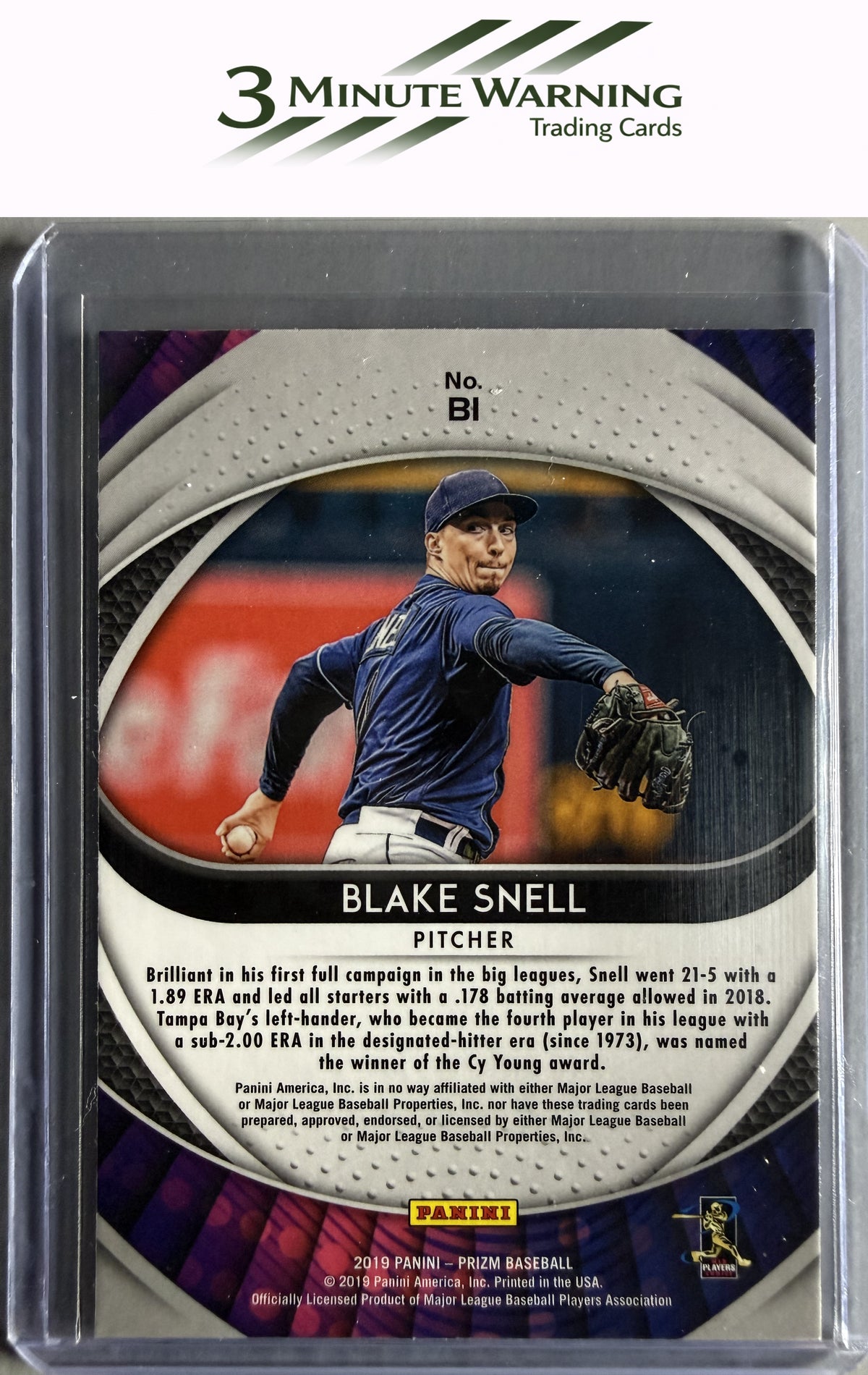 2019 Panini Prizm #B1 Blake Snell Brilliance