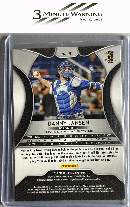 2019 Panini Prizm #3 Danny Jansen