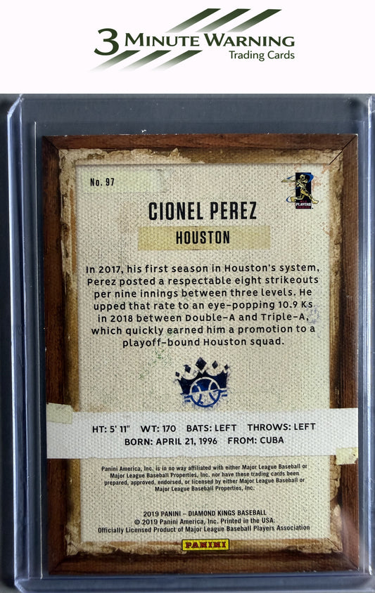 2019 Panini Diamond Kings #97 Cionel Perez