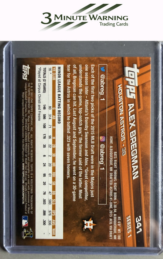 2017 Topps #341 Alex Bregman