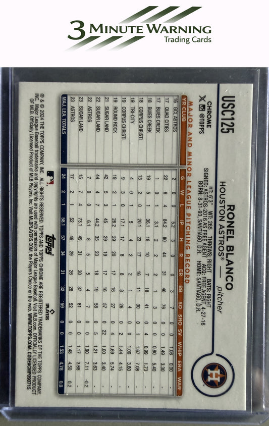 2024 Topps Chrome Update #USC125 Ronel Blanco