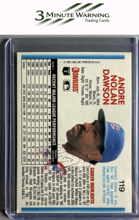 1992 Donruss #119 Andre Dawson