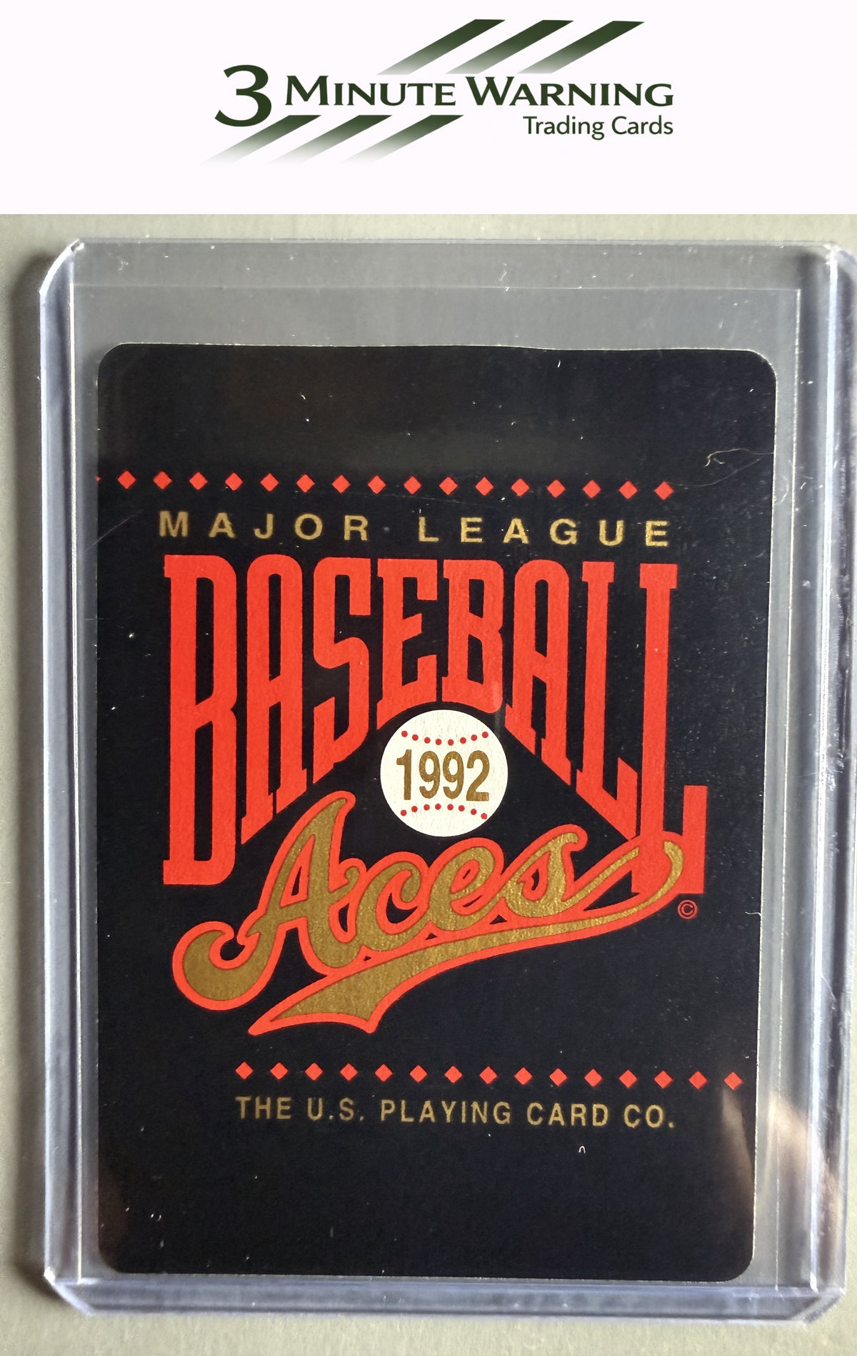 1992 U.S. Playing Card Co. Baseball Aces Playing Cards #6♣ Andre Dawson