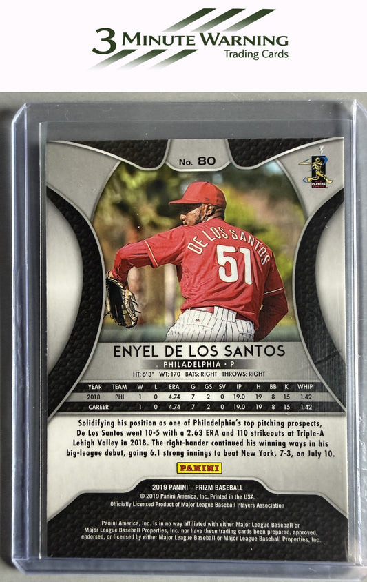 2019 Panini Prizm #80 Enyel De Los Santos